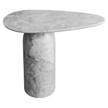 Load image into Gallery viewer, Natural Marble Coffee Table Modern Marble Coffee Tables White Marble Side Tables Set
